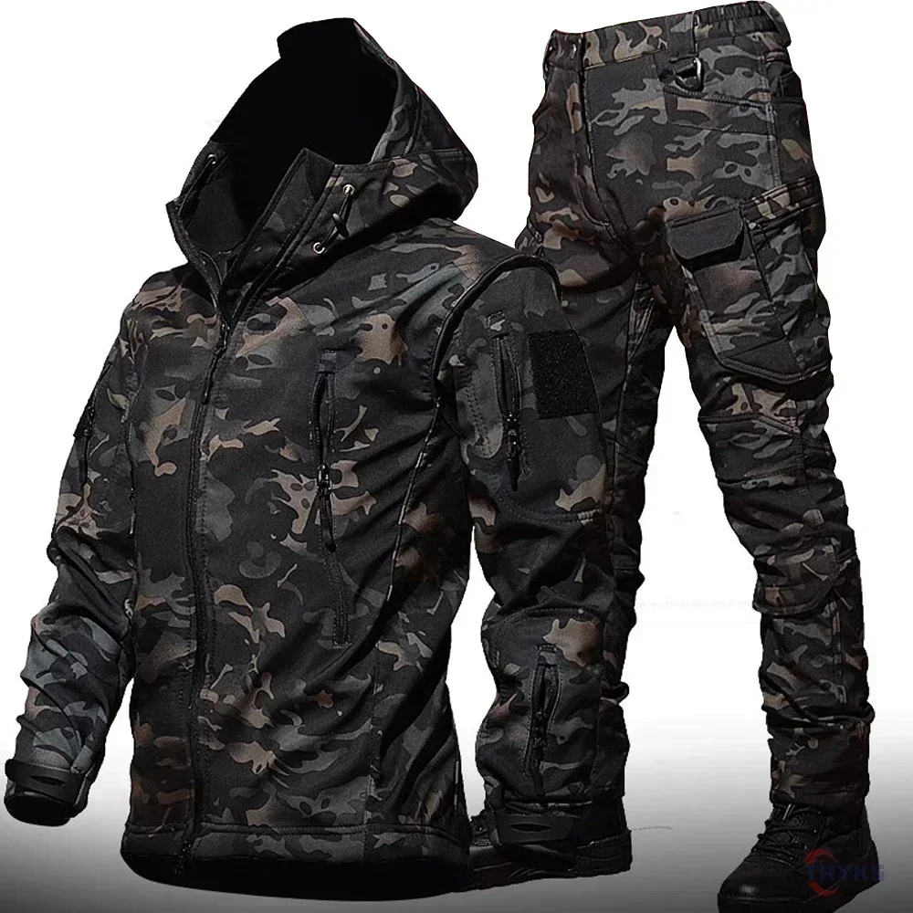 Fishing Jacket Waterproof - 6XL TAD Taktis Pria Berburu Hiking