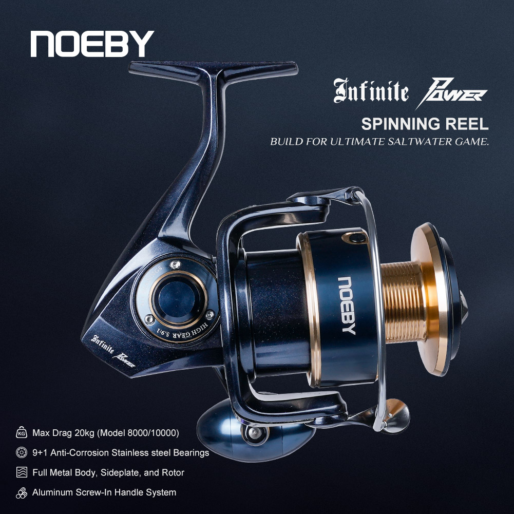 Daiwa Reel Fuego - Reel Pancing Spinning Noeby Infinite Power