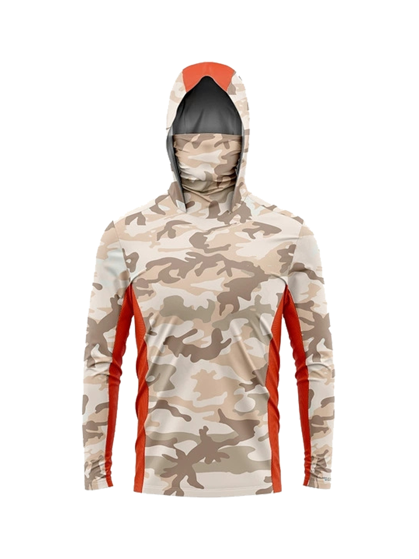 Fishing Shirt Uv Protection - Kemeja Pancing Pria Motif Kamuflase Gurun