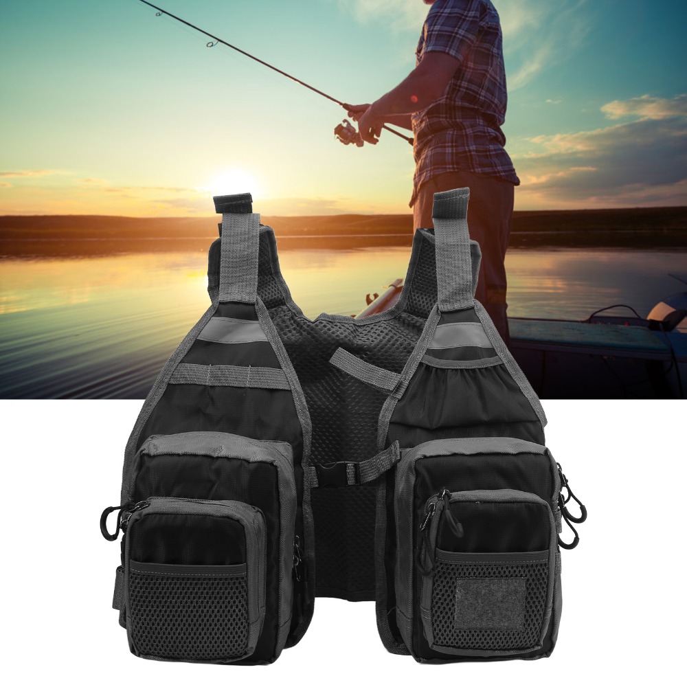 Rompi Memancing Ringan dengan  - Fishing Vest ulasan dan harga
