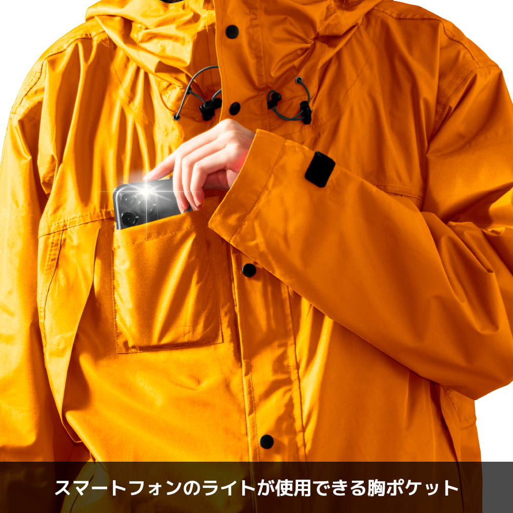 Makku Japan Dua Potong Unisex  - Fishing Rain Suit ulasan dan harga